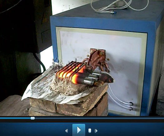 圓鋼用高頻感應(yīng)加熱設(shè)備進(jìn)行透熱熱處理