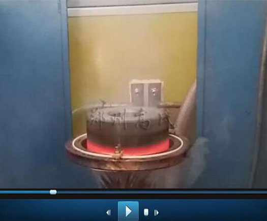 中頻淬火爐對(duì)齒輪進(jìn)行感應(yīng)淬火熱處理